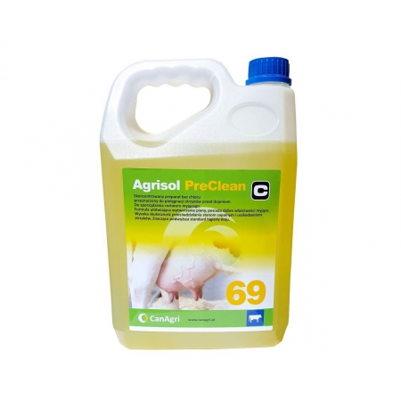 Agrisol PreClean 69 - płyn do mycia wymion, 5 kg